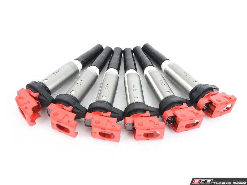 N-Series Performance Ignition Coil - Red - Set Of Six