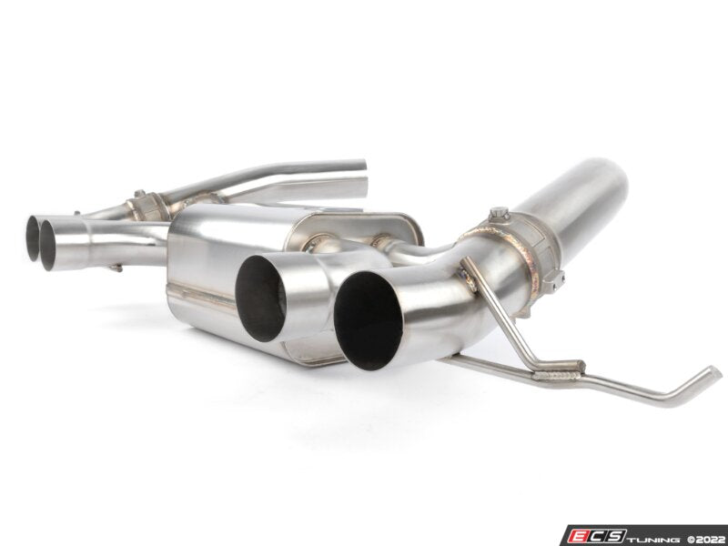 Dinan Valved Axle-Back Exhaust - 2021-2023 BMW M3/M4 - Polished Tips