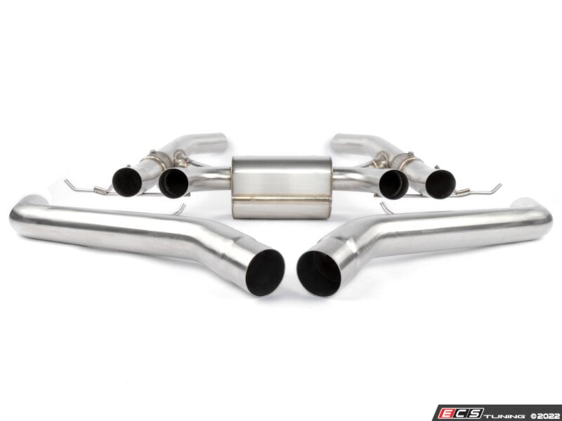 Dinan Valved Axle-Back Exhaust - 2021-2023 BMW M3/M4 - Polished Tips