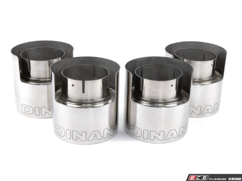 Dinan Valved Axle-Back Exhaust - 2021-2023 BMW M3/M4 - Polished Tips