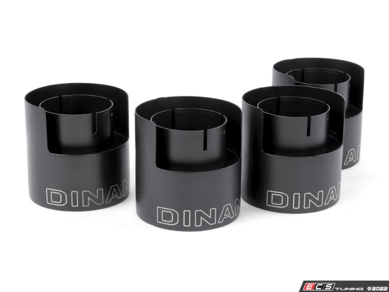 Dinan Valved Ax - 2021-2023 BMW M3/M4 - Black Tips