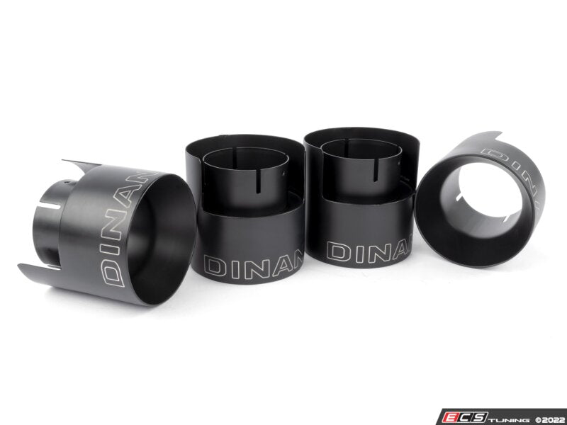 Dinan Valved Ax - 2021-2023 BMW M3/M4 - Black Tips