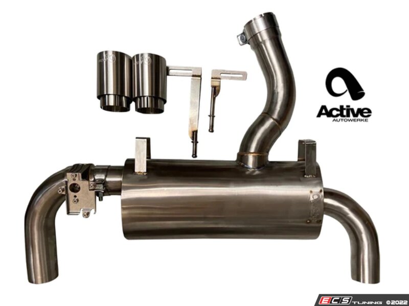 Signature Performance Valved Rear Exhaust - Generation 2 - Brushed Tips