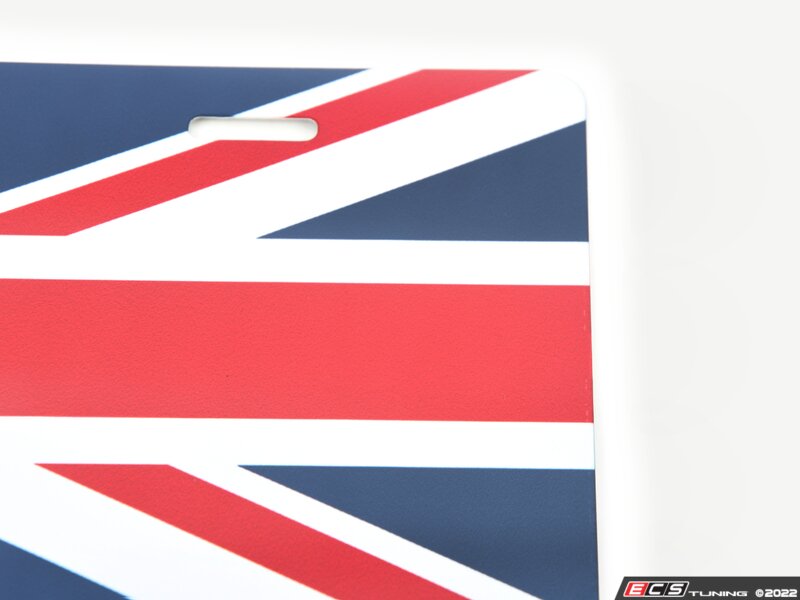 Marque Plate - Union Jack - Priced Each