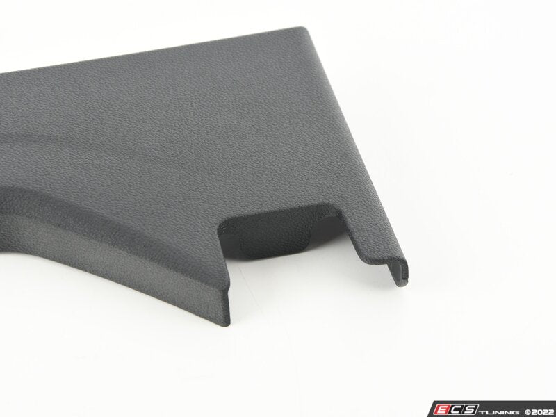 Rear Seat Trim Panel - Titanium Black - Right