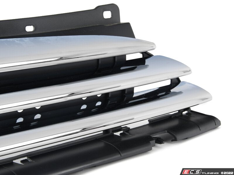 Upper Grille Center Section With Chrome - Priced Each