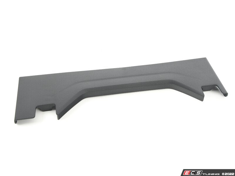 Rear Seat Trim Panel - Titanium Black - Right