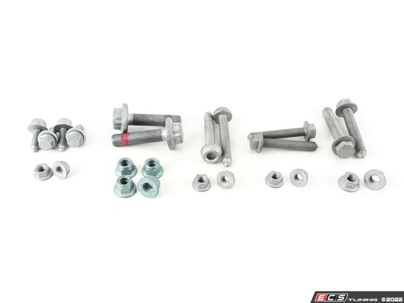 Updated Complete OEM Hardware Kit For MK5/6, Mk1 Tiguan/Q3 Suspension Install