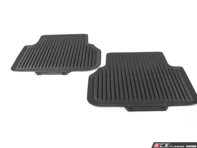 All Weather Mats without clips - Rear