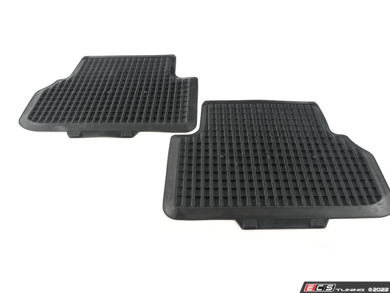 All Weather Mats without clips - Rear