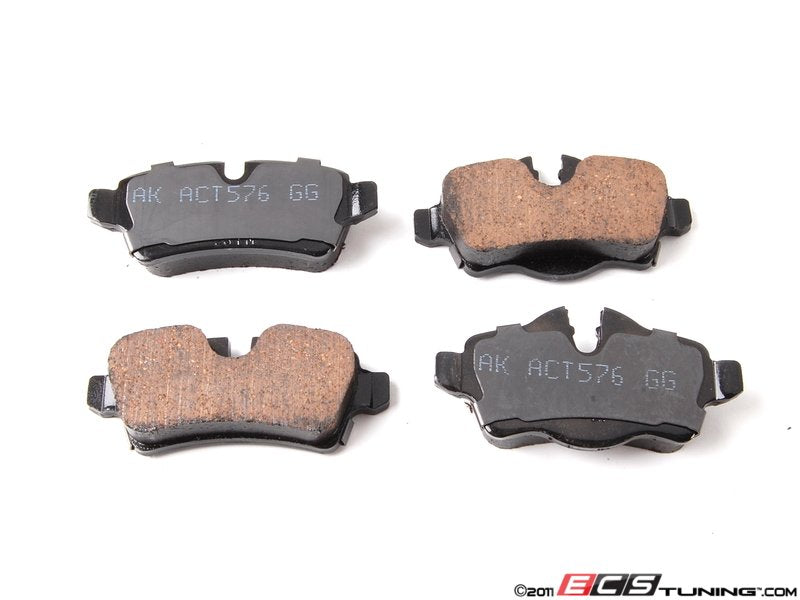 Rear Euro Ceramic Brake Pad Set EUR1309 EUR1309A