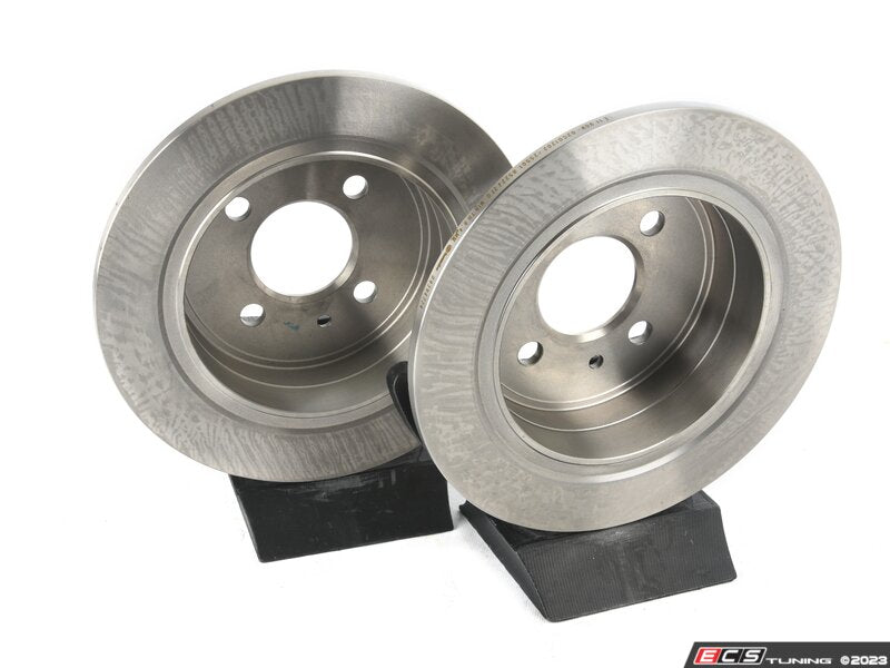 Rear Brake Rotors - Pair(258x10)