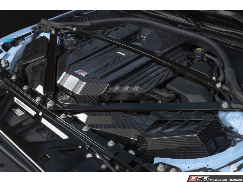 Gloss Carbon Fiber Engine Cover - BMW G8X M2/M3/M4