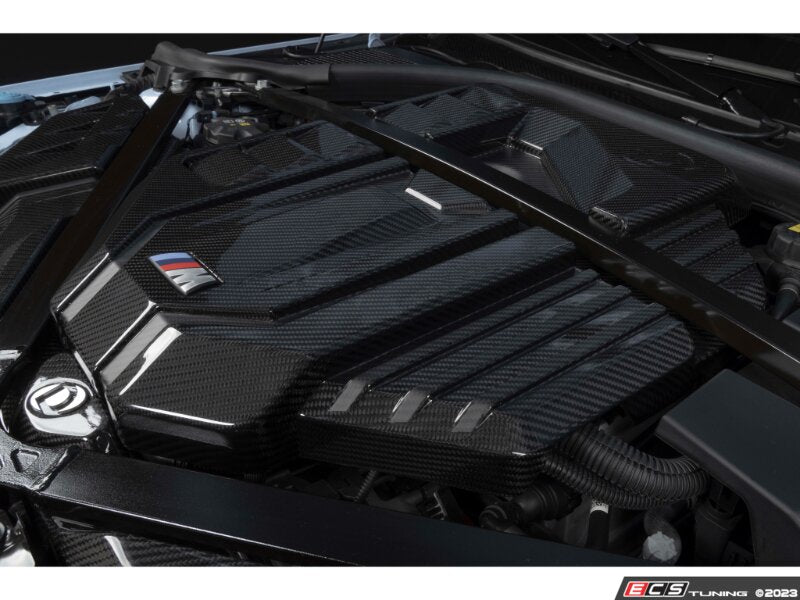 Gloss Carbon Fiber Engine Cover - BMW G8X M2/M3/M4