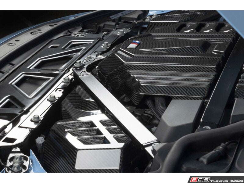 Gloss Carbon Fiber Engine Cover - BMW G8X M2/M3/M4