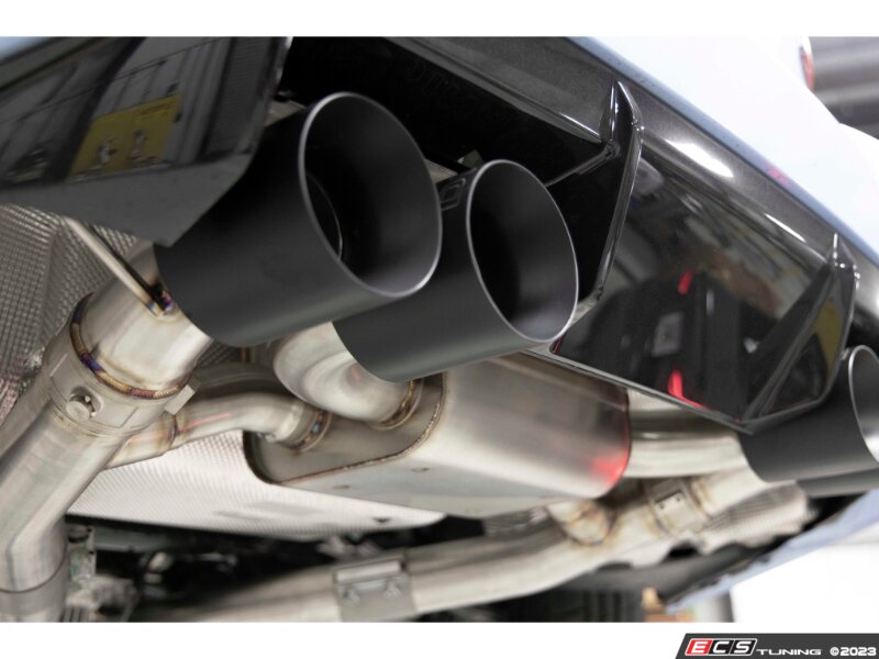 Dinan Valved Axle-Back Exhaust - Quad 114mm Polished Tips - BMW G87 M2