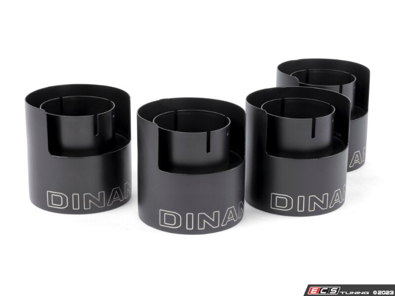 Dinan Valved Axle-Back Exhaust - Quad 114mm Black Tips - BMW G87 M2