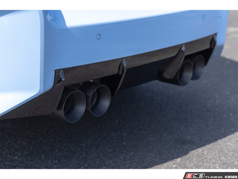 Dinan Valved Axle-Back Exhaust - Quad 114mm Polished Tips - BMW G87 M2