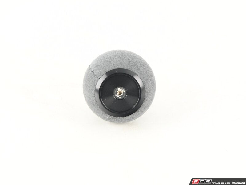 BFI Heavy Weight Shift Knob - Gray Alcantara / Black Anodized