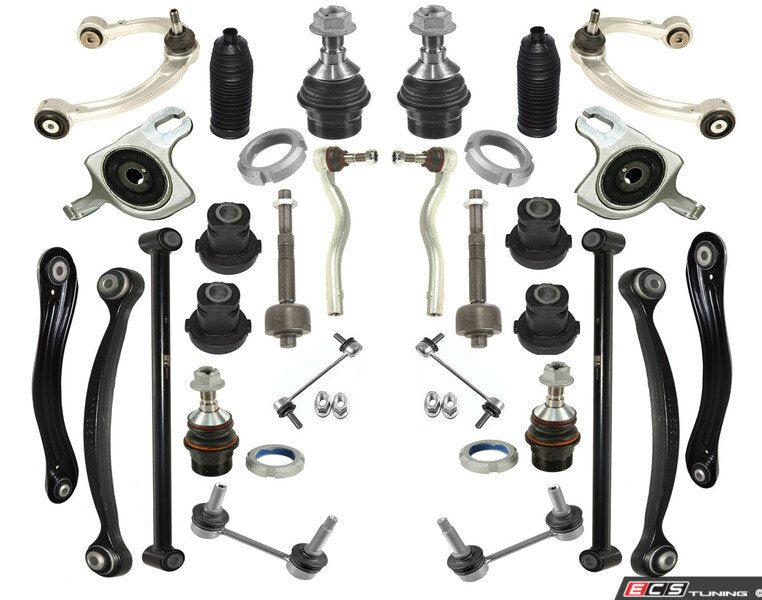 Mercedes-Benz W251 R-Class Front & Rear Suspension Control Arm / Bushings / Tie Rods - Kit