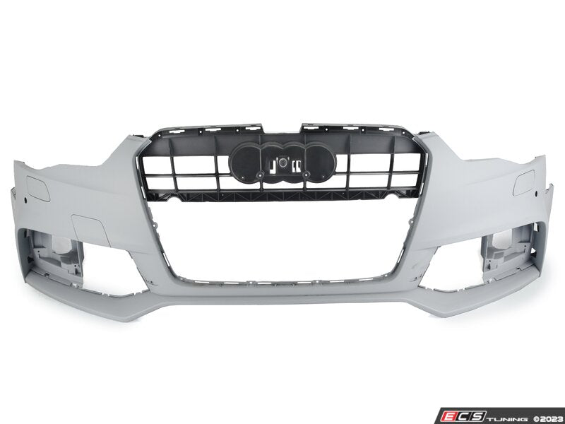 S-Line Front Bumper Cover - Primed