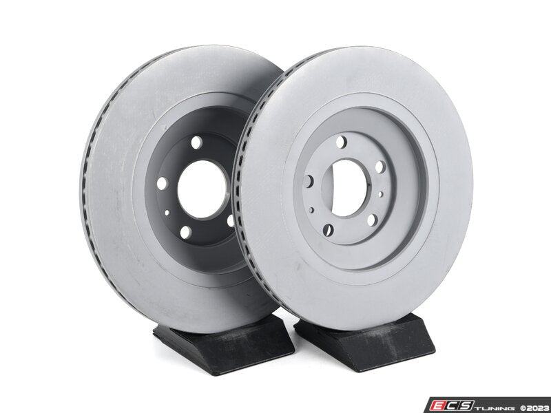 Rear Slotted Brake Rotors - Pair (335x22)