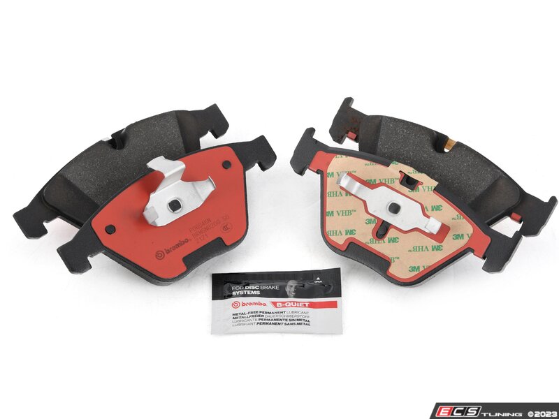 Premium NAO Ceramic Front Brake Pad Set