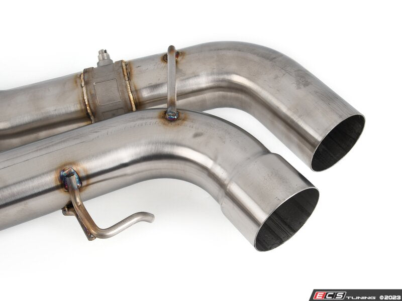 DINAN VALVED AXLE-BACK EXHAUST - 2020-2023 BMW X5M/X6M (black tips)