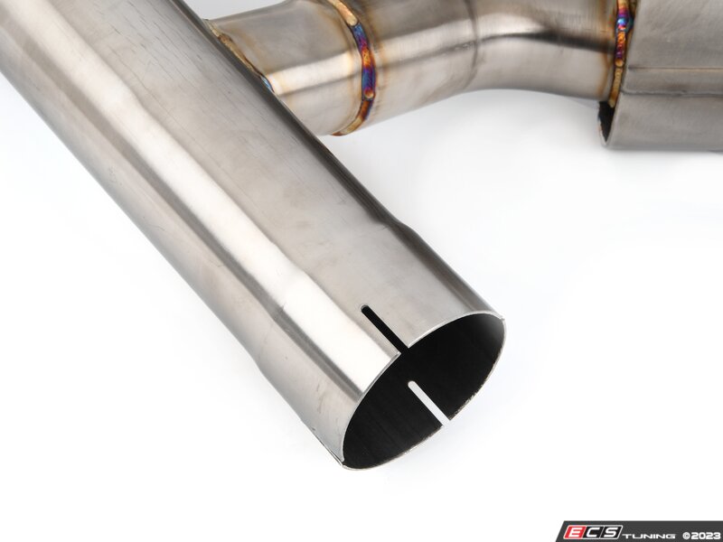 DINAN VALVED AXLE-BACK EXHAUST - 2020-2023 BMW X5M/X6M (black tips)