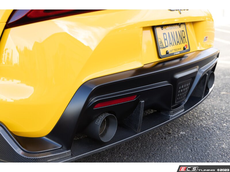 Performance Valved Cat-Back Exhaust - Black Tips