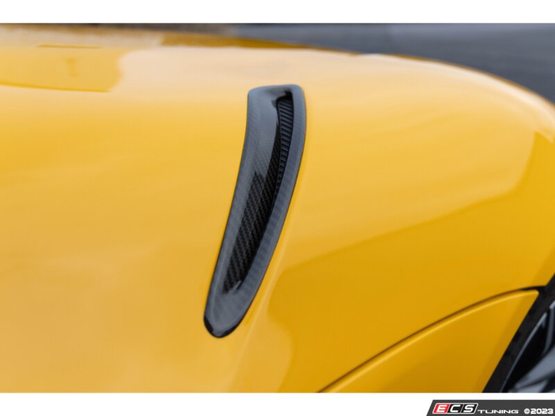 Carbon Fiber Side Hood Vent Cover