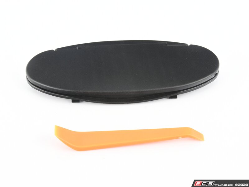 Sun Visor / Mirror Illumination Section Only Carbon Black - Priced Each