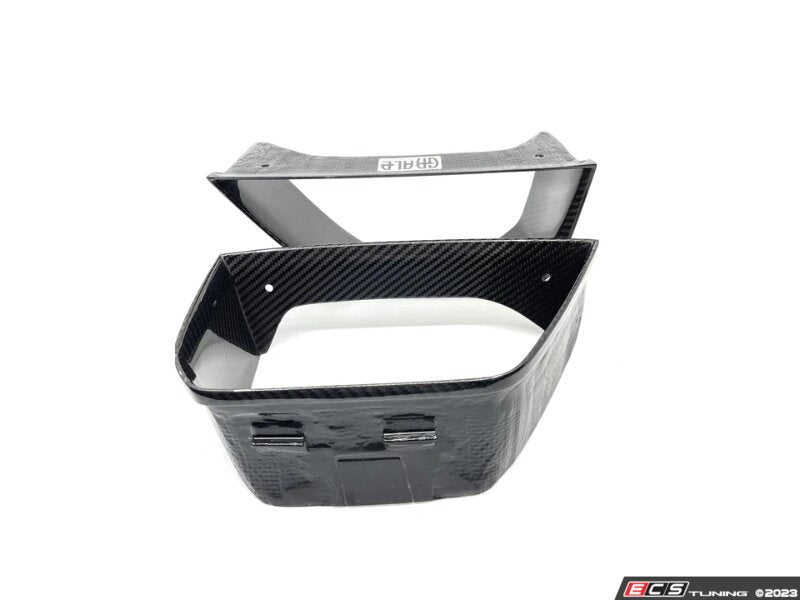 Carbon Fiber Lower Grille Scoop Without Fin - G8x