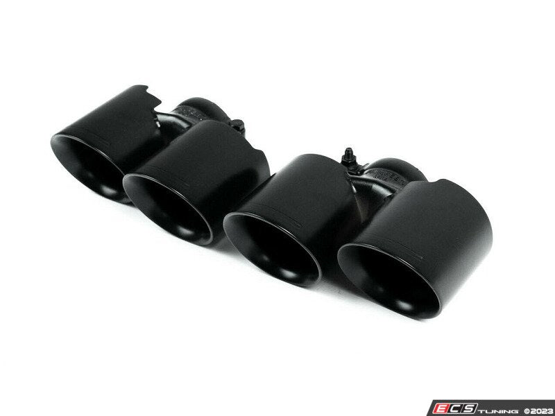 Fabspeed Porsche 970 Panamera S (2010-2013) Maxflo Performance Exhaust System - Satin Black Quad Tips