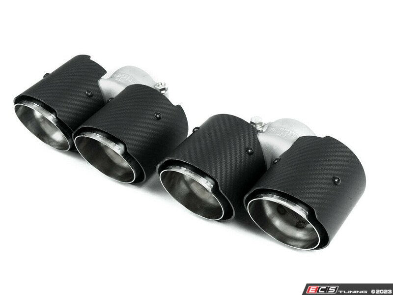 Fabspeed Porsche 970 Panamera GTS (2010-2016) Maxflo Performance Exhaust System - Carbon Fiber Quad Tips