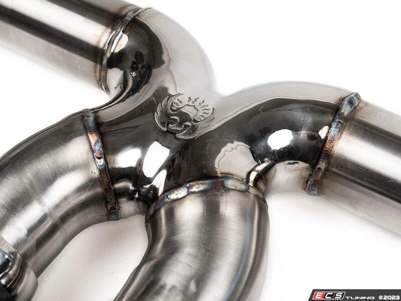 Fabspeed Porsche 991.2 Speedster Supercup (2019-2020) Cat-Back Exhaust System - Brushed Stainless Steel Turndown Tips