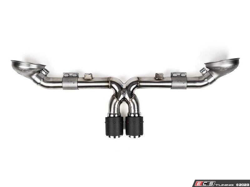 Fabspeed Porsche 991.2 Speedster Supercup (2019-2020) Cat-Back Exhaust System - Carbon Fiber Tips