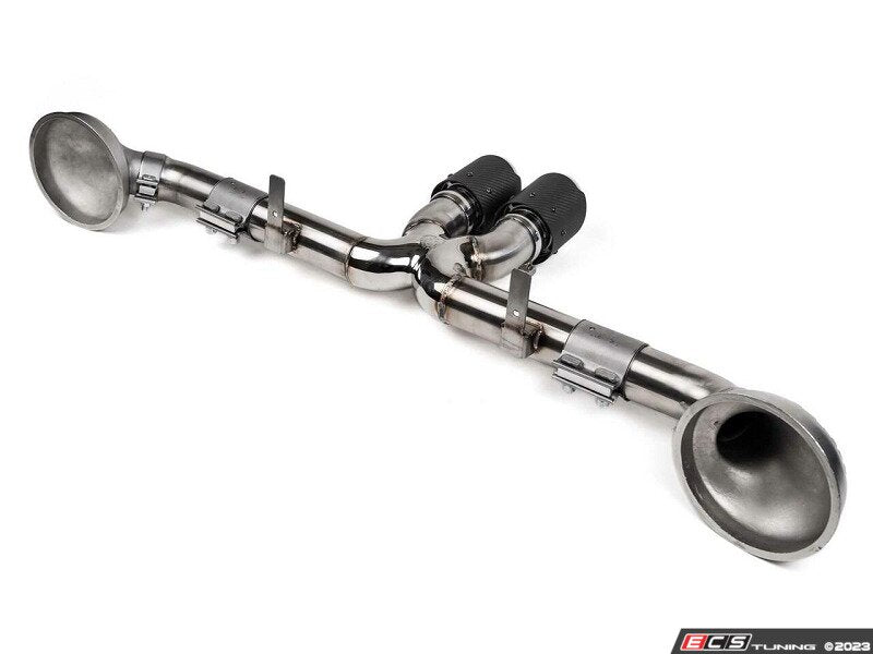 Fabspeed Porsche 991.2 Speedster Supercup (2019-2020) Cat-Back Exhaust System - Satin Black Tips