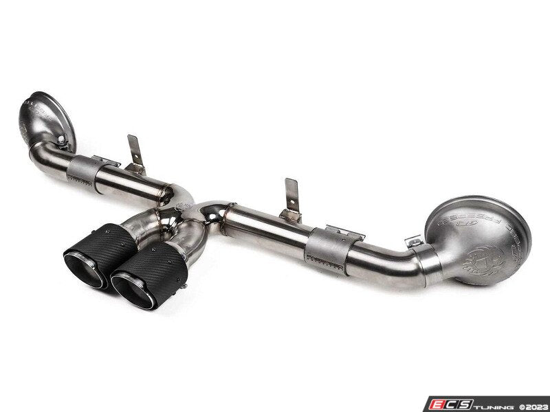 Fabspeed Porsche 991.2 Speedster Supercup (2019-2020) Cat-Back Exhaust System - Carbon Fiber Tips