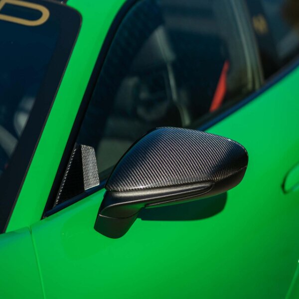 Fabspeed Porsche 992 Carrera / Turbo / GT3 Carbon Fiber Mirror Covers (2019+)