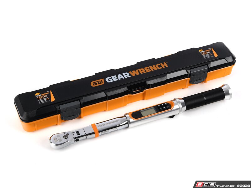 3/8" Flex Head Electronic Torque Wrench With Angle