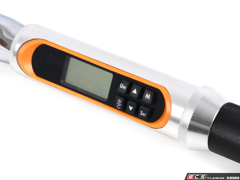 3/8" Flex Head Electronic Torque Wrench With Angle