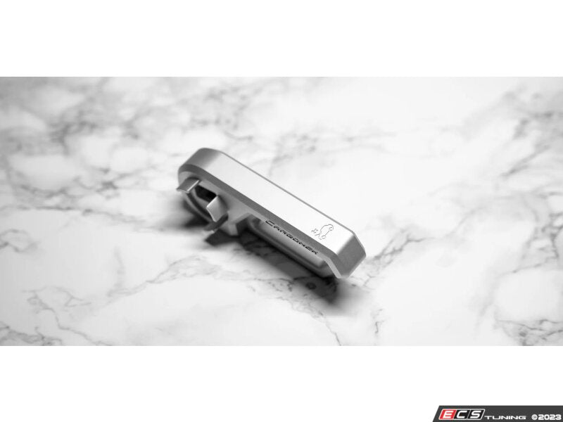 Carbonex Aluminum Hood Latch Handle - Silver - G Chassis