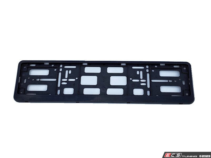 European License Plate Frame