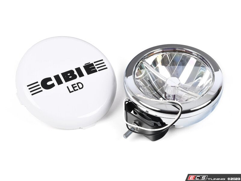 CIBIE OSCAR LED 7" Full Chrome Auxiliary Universal Rally Lights - Priced Each