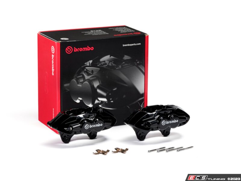 Performance Brake Caliper Set - Black - Front