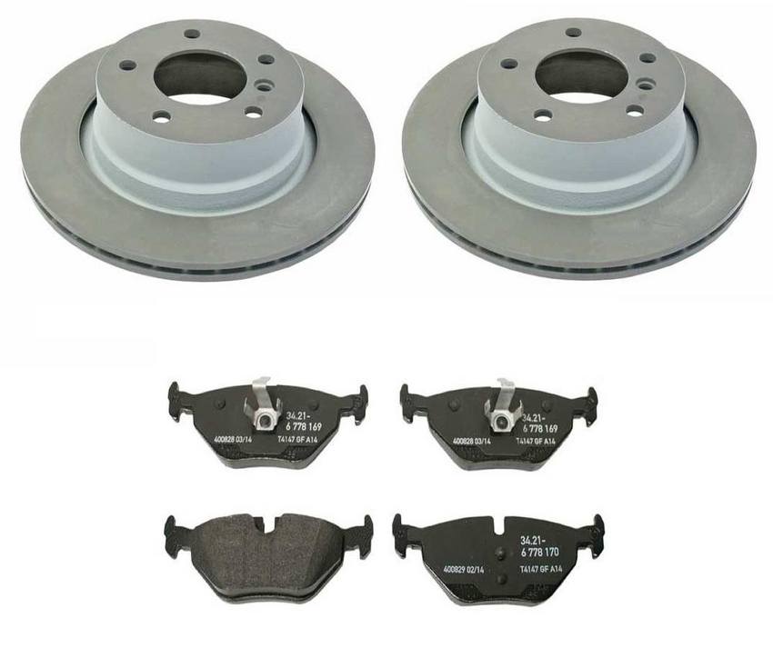 BMW Disc Brake Pad and Rotor Kit – Rear (276mm)