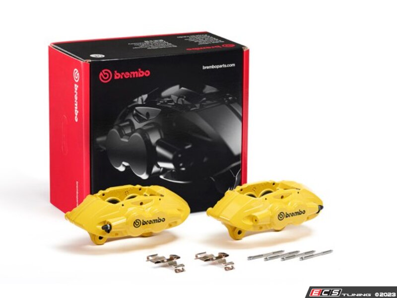 Performance Brake Caliper Set - Yellow - Front