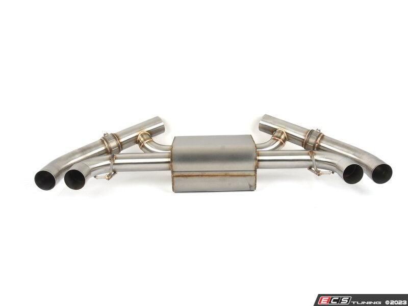 Performance Valved Axle-Back Exhaust - Polished Tips