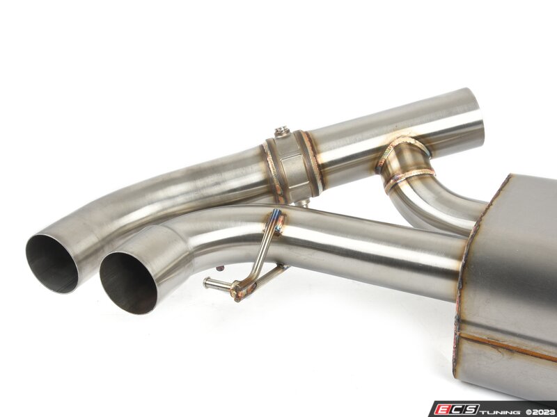 Performance Valved Axle-Back Exhaust - Polished Tips